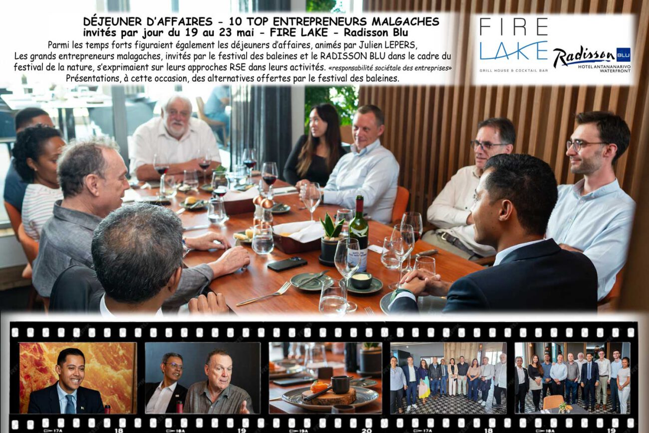 3- Déjeuner d'affaire